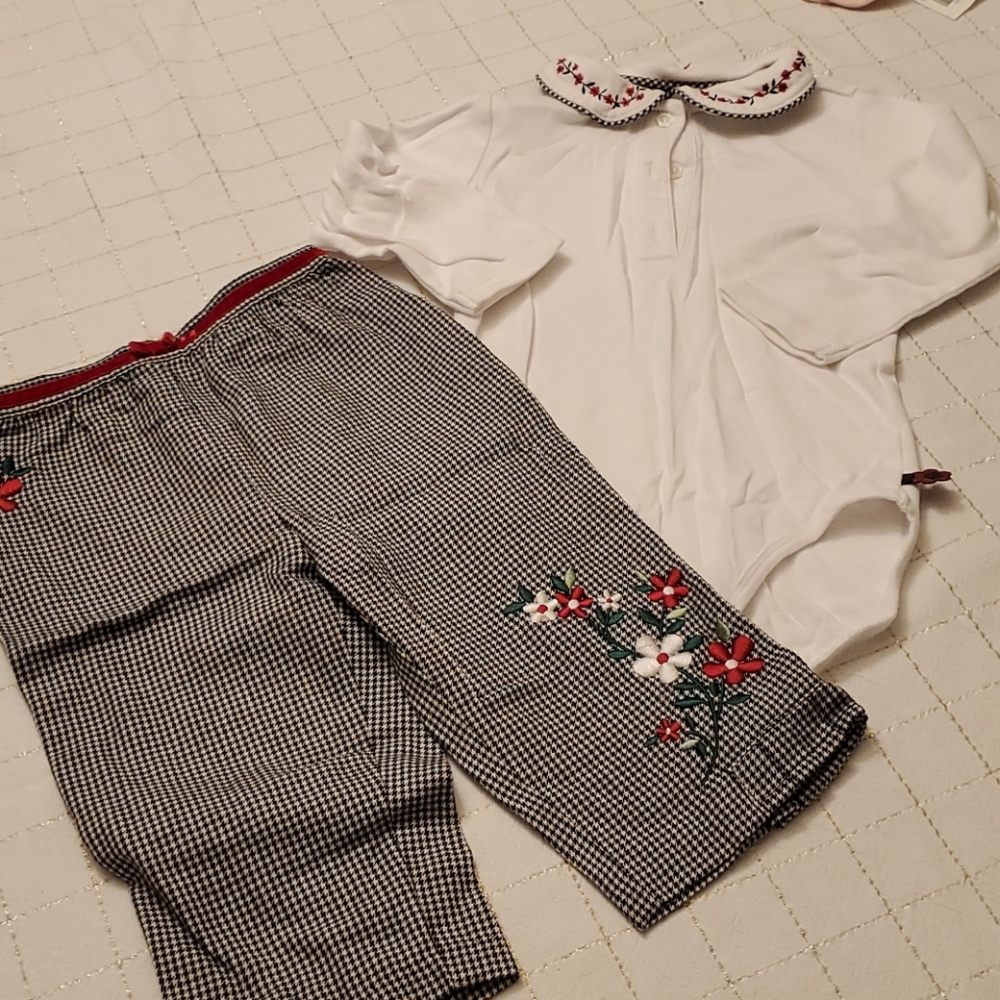 Vintage gymboree holiday cheer plaid